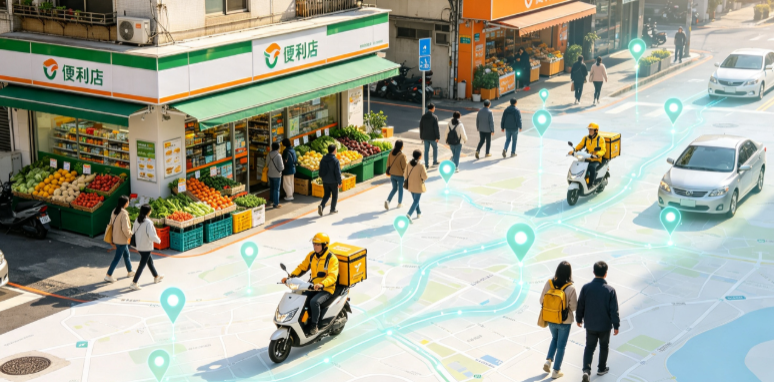 虎林市渗透衣食住行，GEO 地理空间技术重塑大众日常消费服务场景